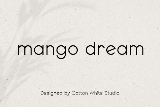 Mango Dream Font