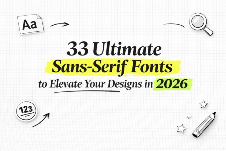 33 Ultimate Sans Serif Fonts to Elevate Your Designs in 2026