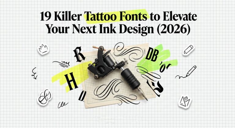 19 Killer Tattoo Fonts to Elevate Your Next Ink Design (2026)