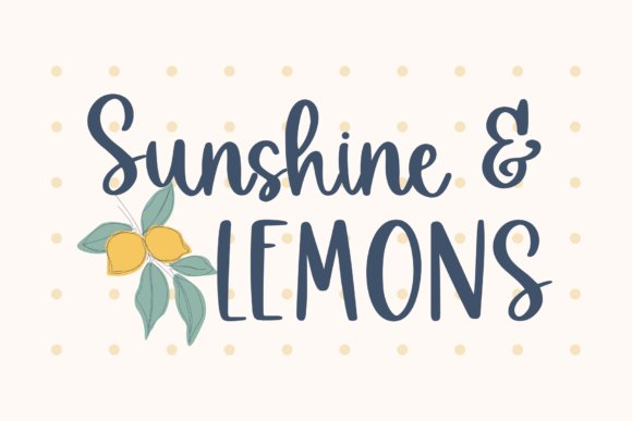 Sunshine & Lemons