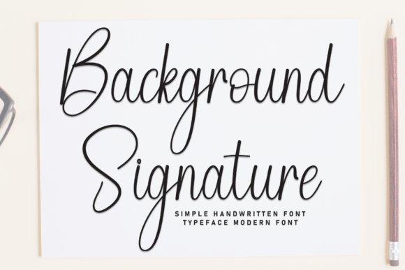 Background Signature