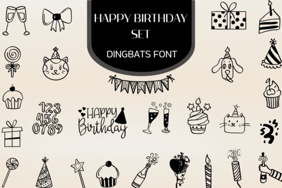 Happy Birthday Set