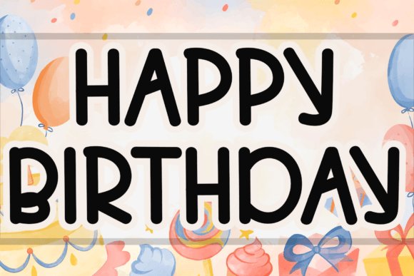 Happy Birthday