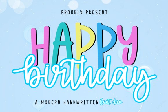 Happy Birthday Duo