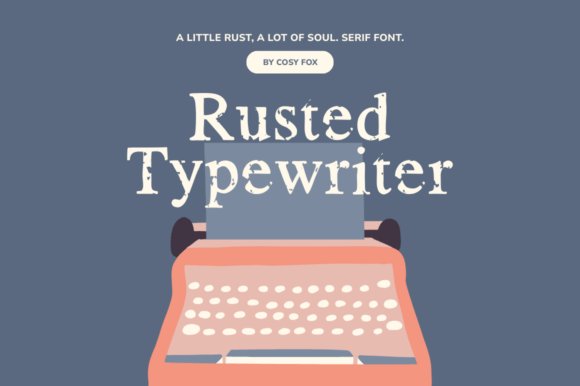 Rusted Typewriter