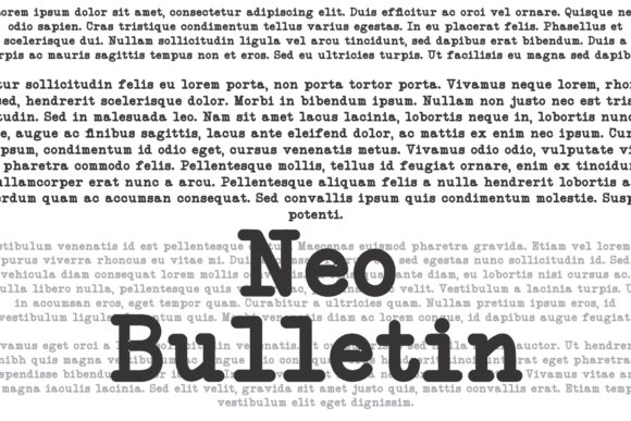 Neo Bulletin Family