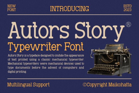 Autors Story