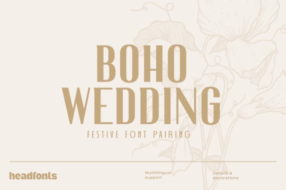 Boho Wedding Duo
