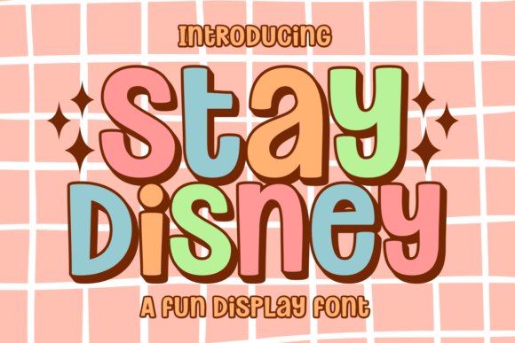 Stay Disney Font