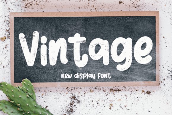 Vintage Font