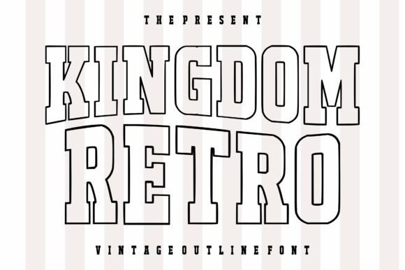 Kingdom Retro Font