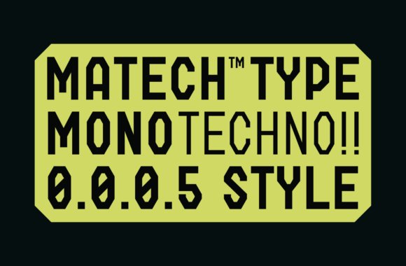 Matech Monospace Font