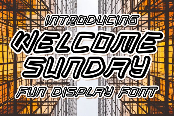 Welcome Sunday Display Font