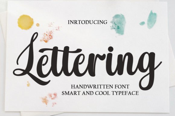 Lettering Font