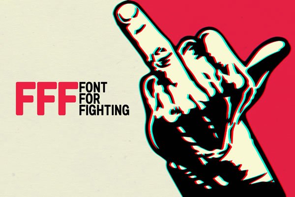 Font for Fighting