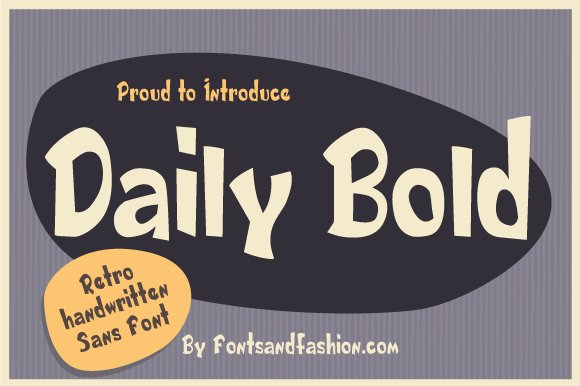 Daily Bold Font