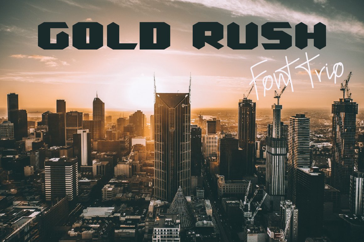 Gold Rush Font