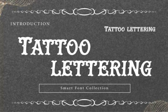 Tattoo Lettering Font