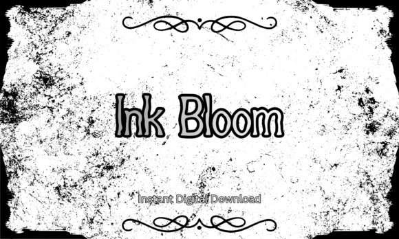 Ink Bloom Font