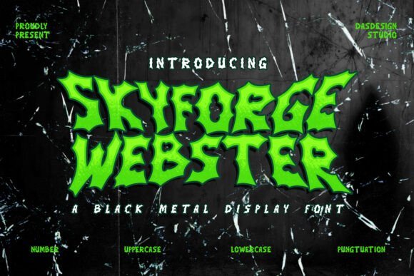 Skyforge Webster Font