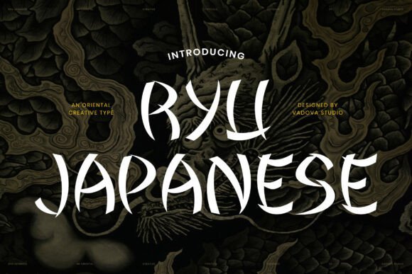 Ryu Japanese Font