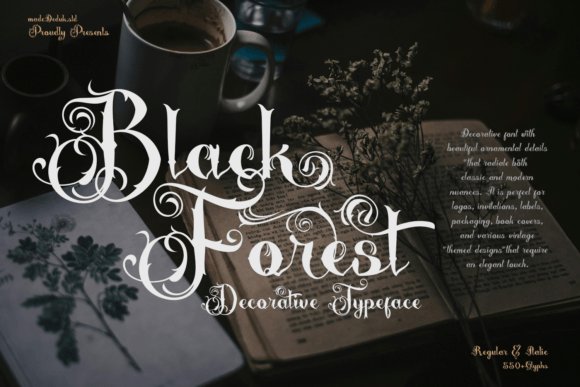 Black Forrest Font