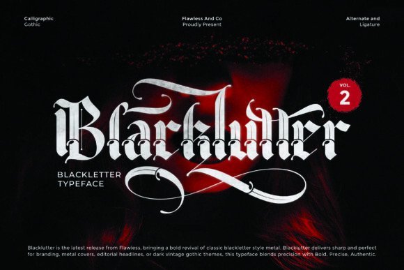 Blacklutter Vol2 Font