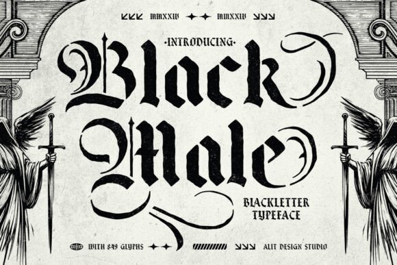 Black Male Font