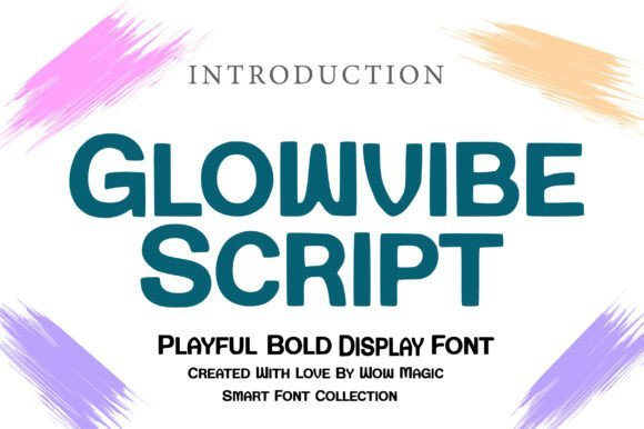 Glowvibe Script - Instagram post font