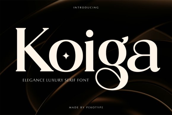 Koiga Serif Font