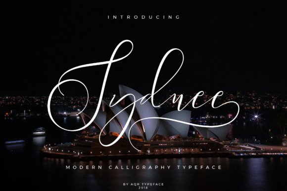 Sydnee Font - Feminine Script Fonts