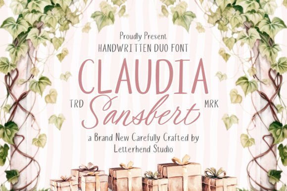 Claudia Sansbert Duo Font