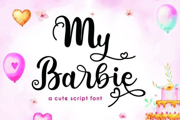 My Barbie Font