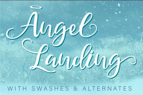 Angel Landing Font