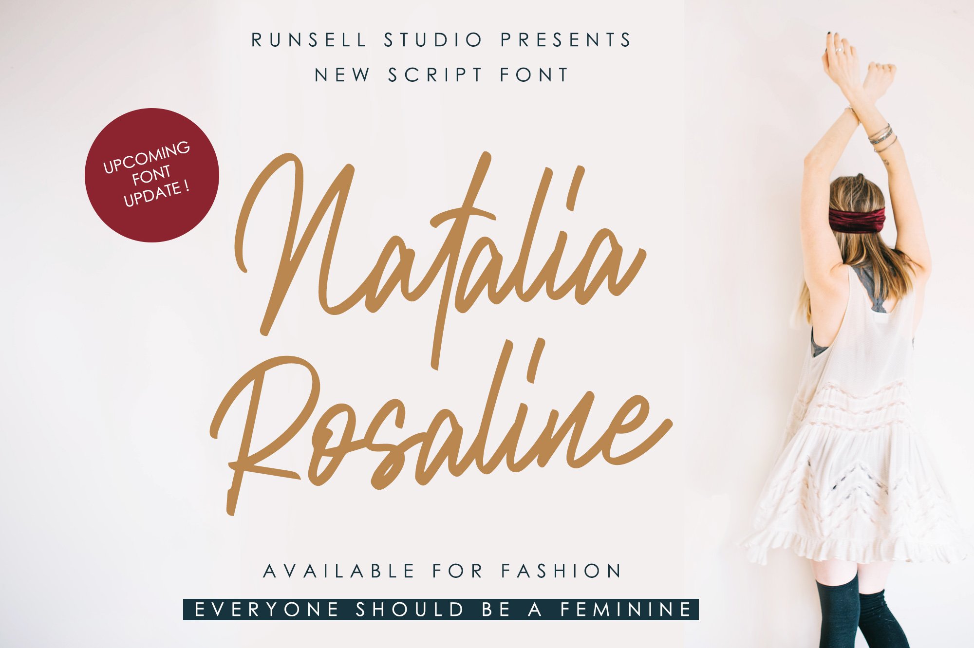 Natalia Roseline - Feminine Script Fonts