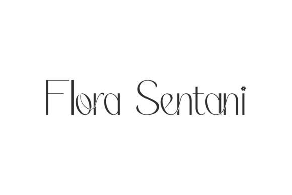 Flora Sentani Font