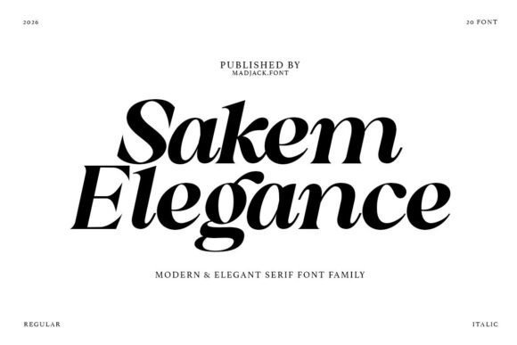 Sakem Elegance Font