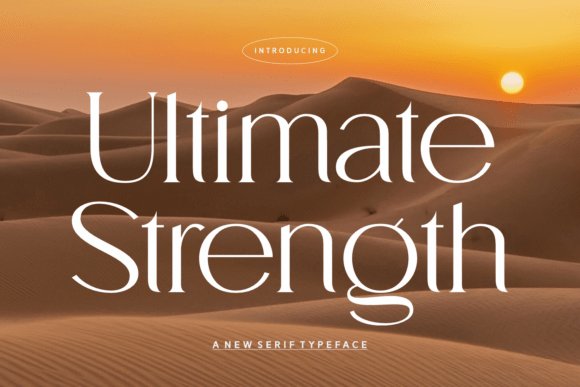 Ultimate Strength Font