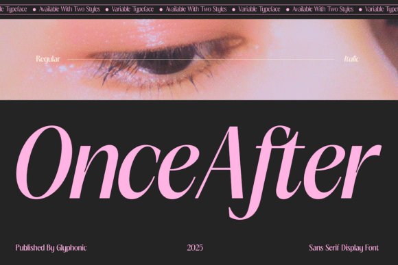 Once After Font