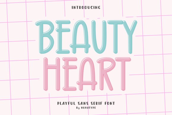 Beauty Heart Beauty Brand Sans Serif Fonts