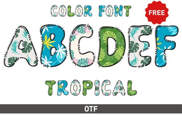 Tropical Font