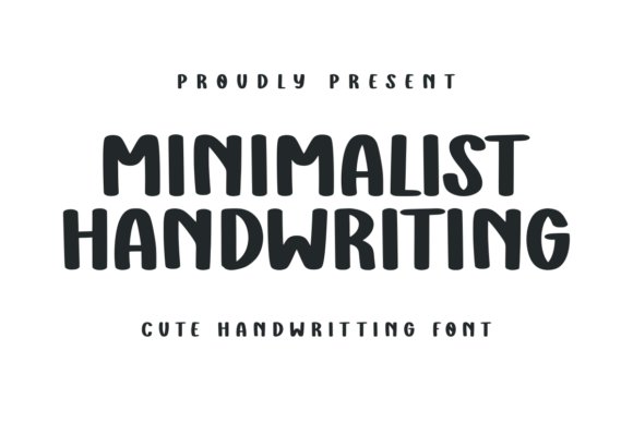 Minimalist Handwriting Font