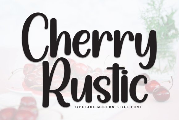 Cherry Rustic Font