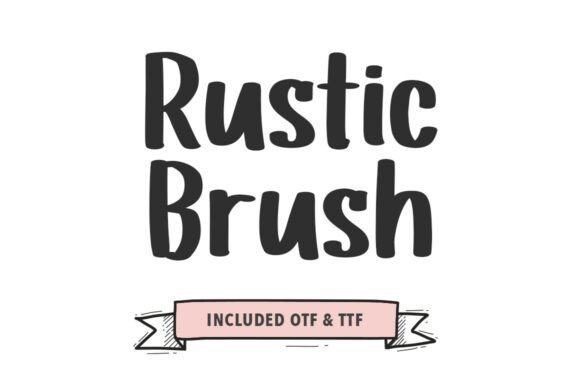 Rustic Brush Font