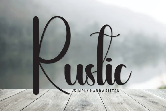 Rustic Font