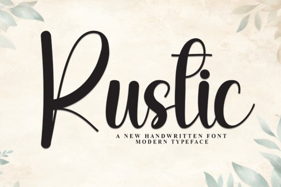Rustic Font