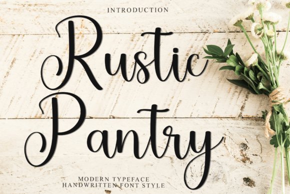 Rustic Pantry Font