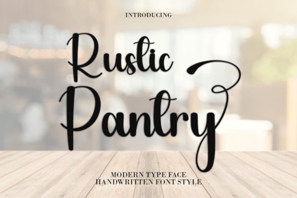 Rustic Pantry Font