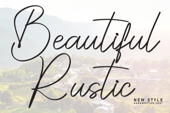 Beautiful Rustic Font