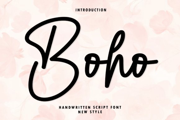 Boho Font